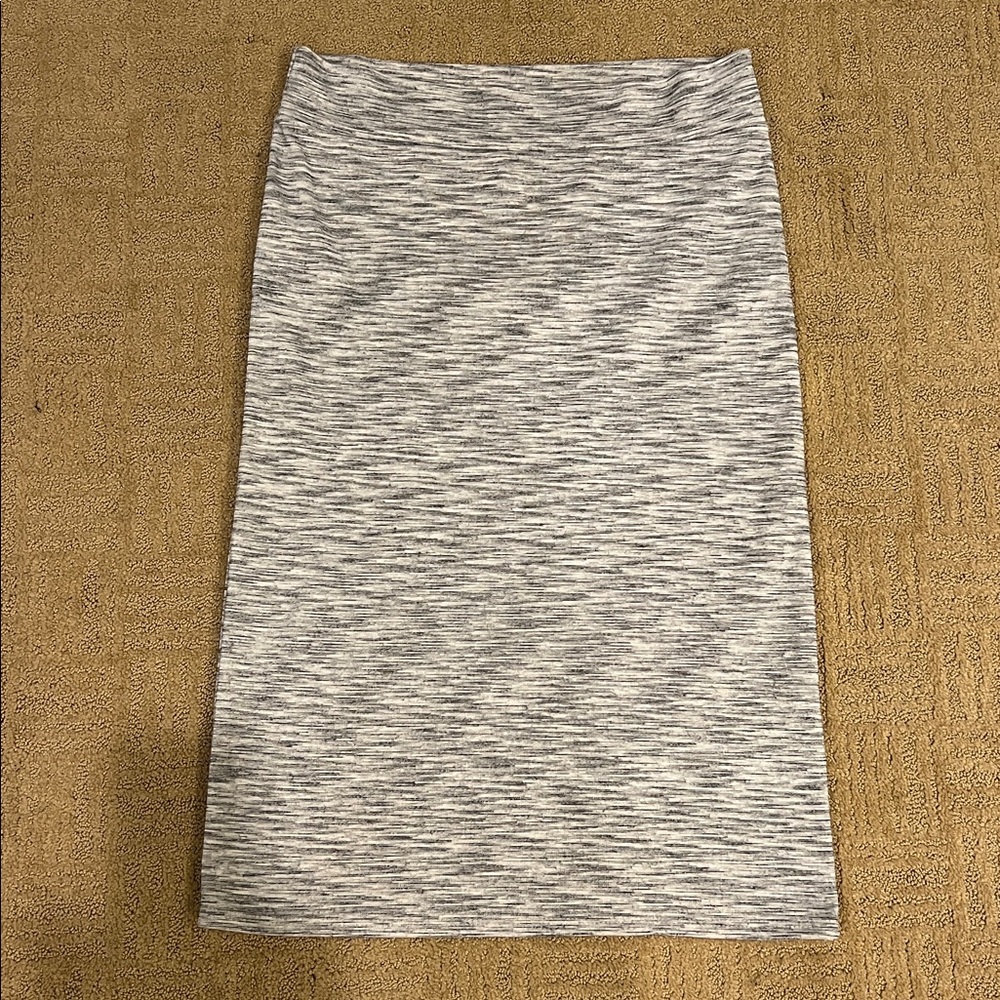 Azules Black and White Knit Fabric